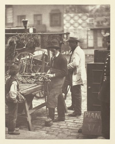 Le serrurier de rue, 1881 - John Thomson