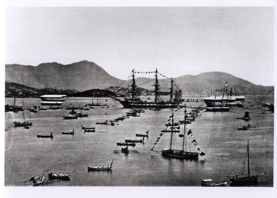 Vue du port, Hong Kong, de 
