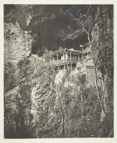 Monastère de Yuenfu, vers 1868 - John Thomson