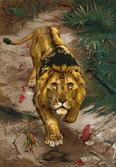 La Piste de Sang - John Trivett Nettleship