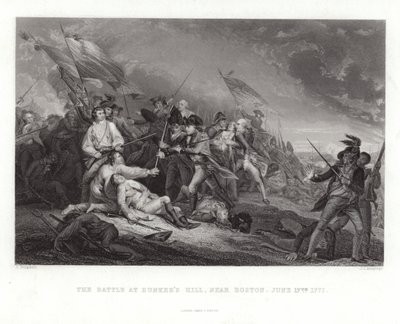 Bataille de Bunker Hill - John Trumbull