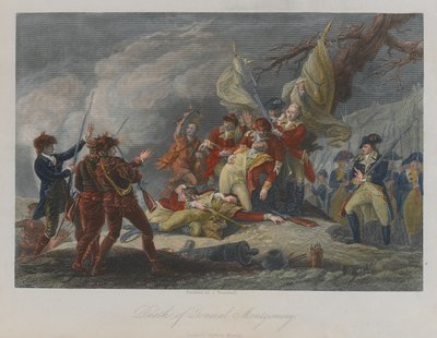 Mort du général Montgomery, 1775 - John Trumbull