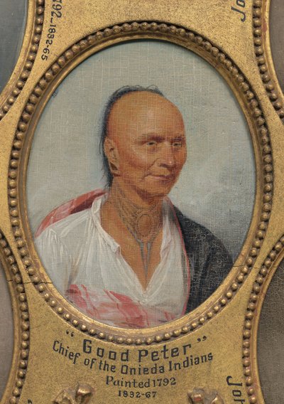 „Guter Peter“, Häuptling der Oneida-Indianer (ca. 1717-1793) - John Trumbull