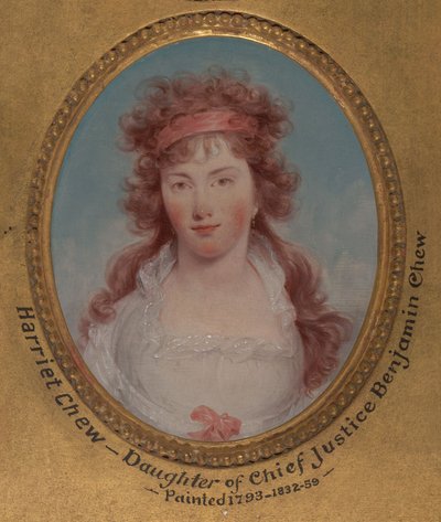 Harriet Chew (später Harriet Chew Carroll, 1775–1861) - John Trumbull