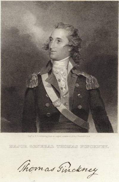 Major Général Thomas Pinckney - John Trumbull