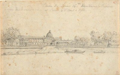 Place de Louis XV - John Trumbull