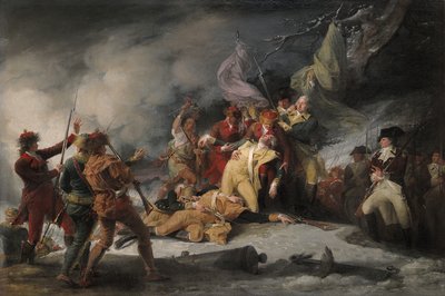 La Mort du Général Montgomery lors de l