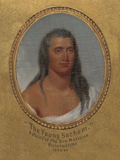 Der junge Sachem, ein Häuptling der Sechs Nationen - John Trumbull