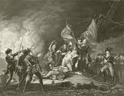 La mort du général Montgomery - John Trumbull