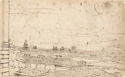 Vue de Paris - John Trumbull