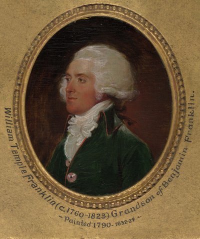 John Flaxman réalisant le buste de William Hayley - John Trumbull