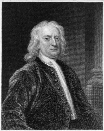 Portrait de Sir Isaac Newton (1642-1727) - John Vanderbank