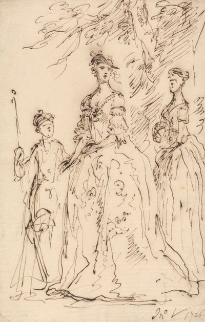 Trois Dames - John Vanderbank