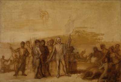 Le Débarquement de Colomb - John Vanderlyn