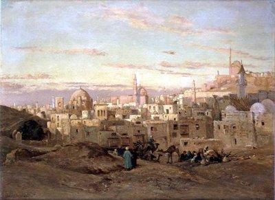 Le Caire depuis le sud - John Varley