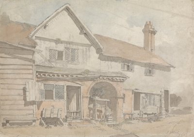 Ferme avec un puits - John Varley
