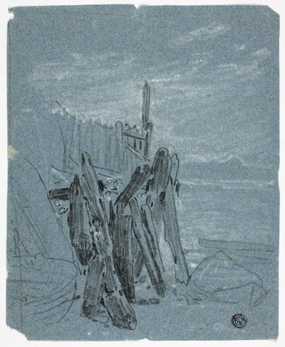 Stockade près de la côte - John Varley