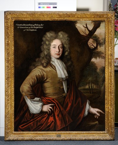 Portrait de Charles Brandling - John Verelst