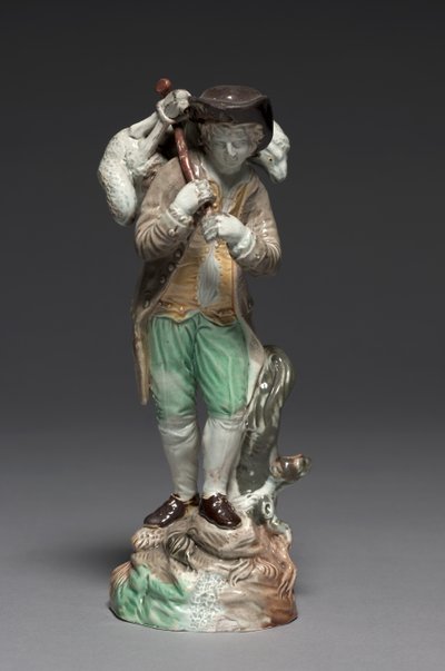 La brebis égarée, fabriqué par la manufacture de Staffordshire, vers 1770 - John Voyez