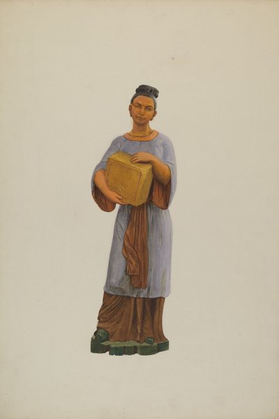 Figure de magasin de thé, vers 1938 - John W Kelleher