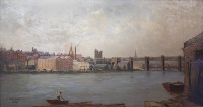 Newcastle upon Tyne depuis le sud-ouest, 1884 - John Wallace