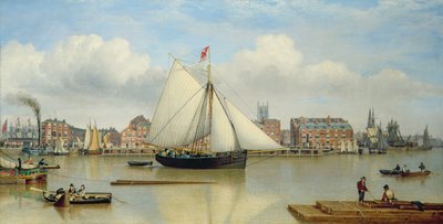 Hull depuis le Humber - John Ward