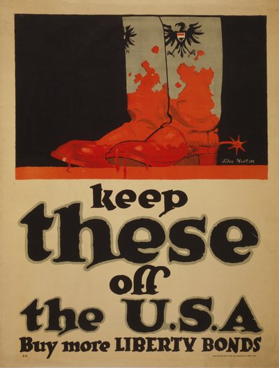 Gardez-les hors des États-Unis. Achetez plus de bons de la liberté - John Warner Norton
