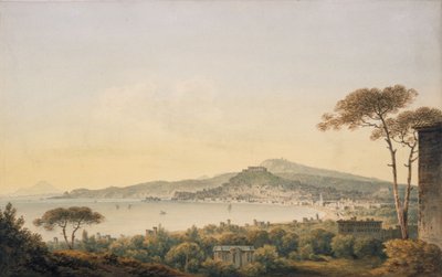 Naples depuis la villa de Sir William Hamilton, 1780-1782 - John Warwick Smith