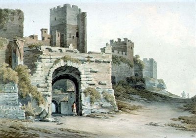 Porta Tiburtina (maintenant Porta di San Lorenzo), Rome, vue de l