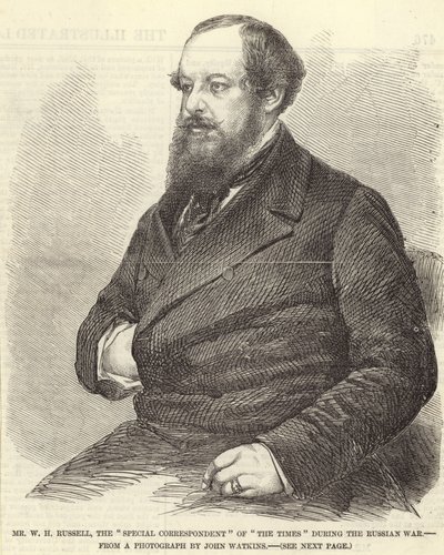 Portrait de Sir William Howard Russell - John Watkins