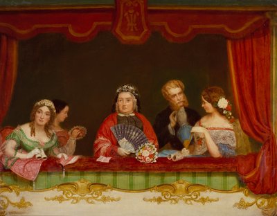 Loge privée, Drury Lane - John Watkins Chapman