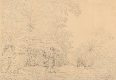 Une vue à Annamooka - John Webber