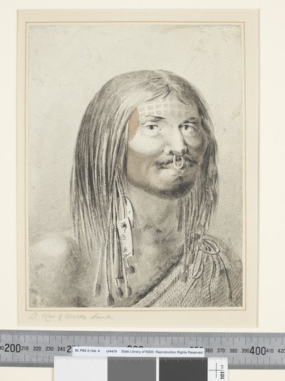 F.21 Un homme de Nootka Sound, vers 1773-84 - John Webber