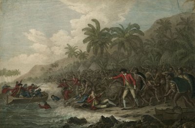 La mort du capitaine James Cook le 14 février 1779, 1785 - John Webber