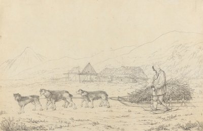 La Narta ou traîneau pour charges à Kamtchatka - John Webber