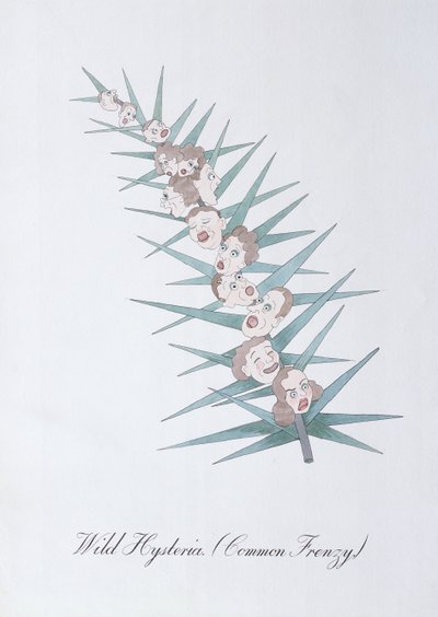 Hystérie Sauvage (Folie Commune), illustration de 