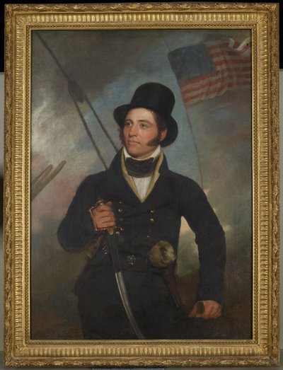 Portrait du capitaine Samuel Chester Reid - John Wesley Jarvis