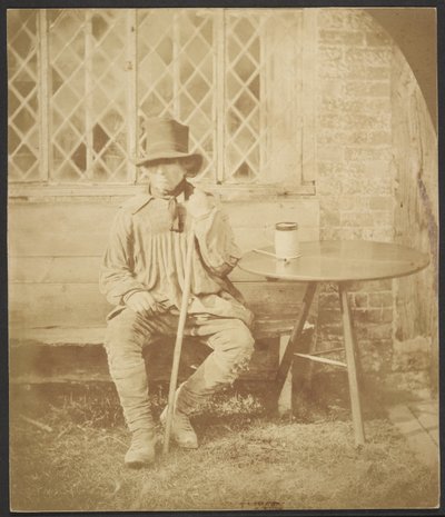 [Homme assis à une table] - John Whistler