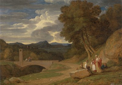Paysage italianisant - John White Abbott