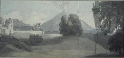 Vésuve, Naples - John White Abbott