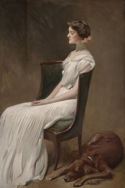 Mlle Dorothy Quincy Roosevelt (plus tard Mme Langdon Geer) - John White Alexander