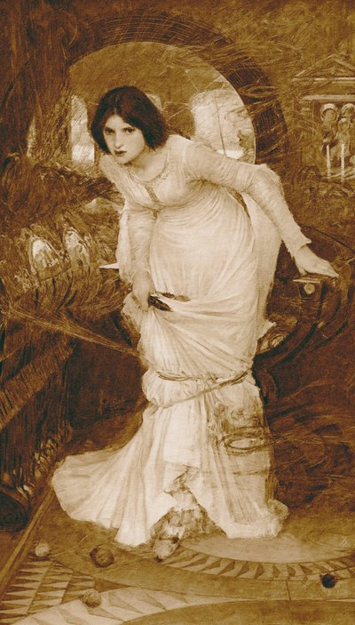 La Dame de Shalott - John William (after) Waterhouse