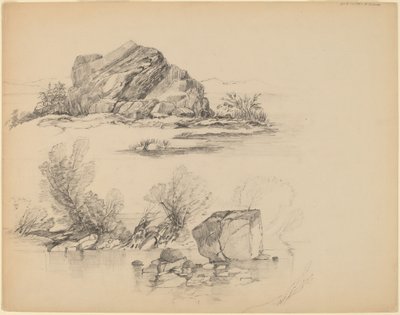 Rochers le long d