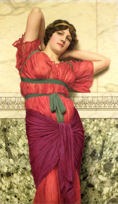 Contemplation - John William Godward