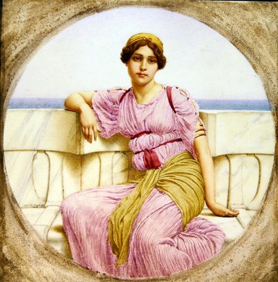 Réflexions, 1918 - John William Godward