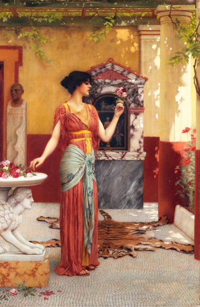 Le Bouquet, 1899 - John William Godward