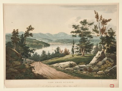 Vue près de Hudson - John William Hill