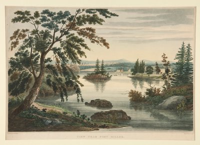Vue près de Fort Miller - John William Hill