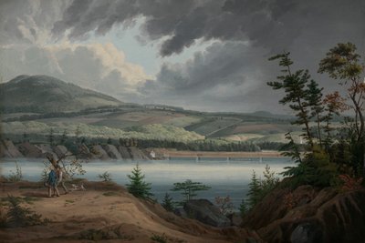 Vue de Cohoes - John William Hill