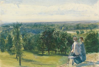 Dans Richmond Park - John William Inchbold